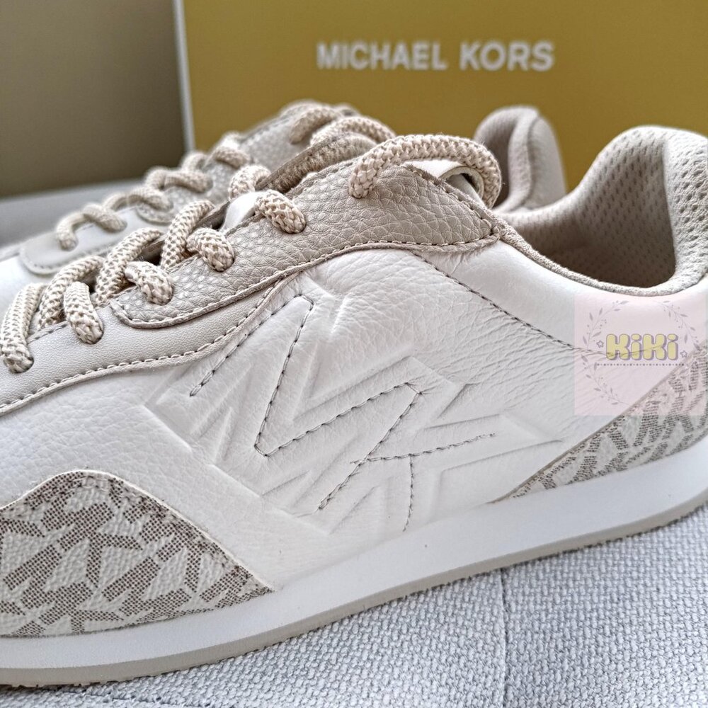 Michael Kors Essex Mixed-Media Trainer - Picture 5 of 12